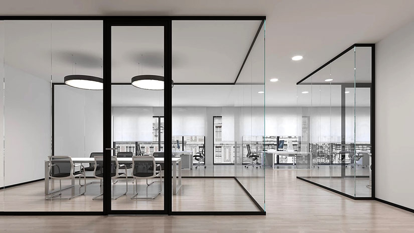 Office Glass Partition